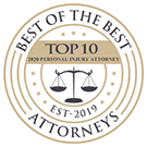 Best of the Best Attorneys | Top 10 2020 Personal Injury Attorney | Est-2019